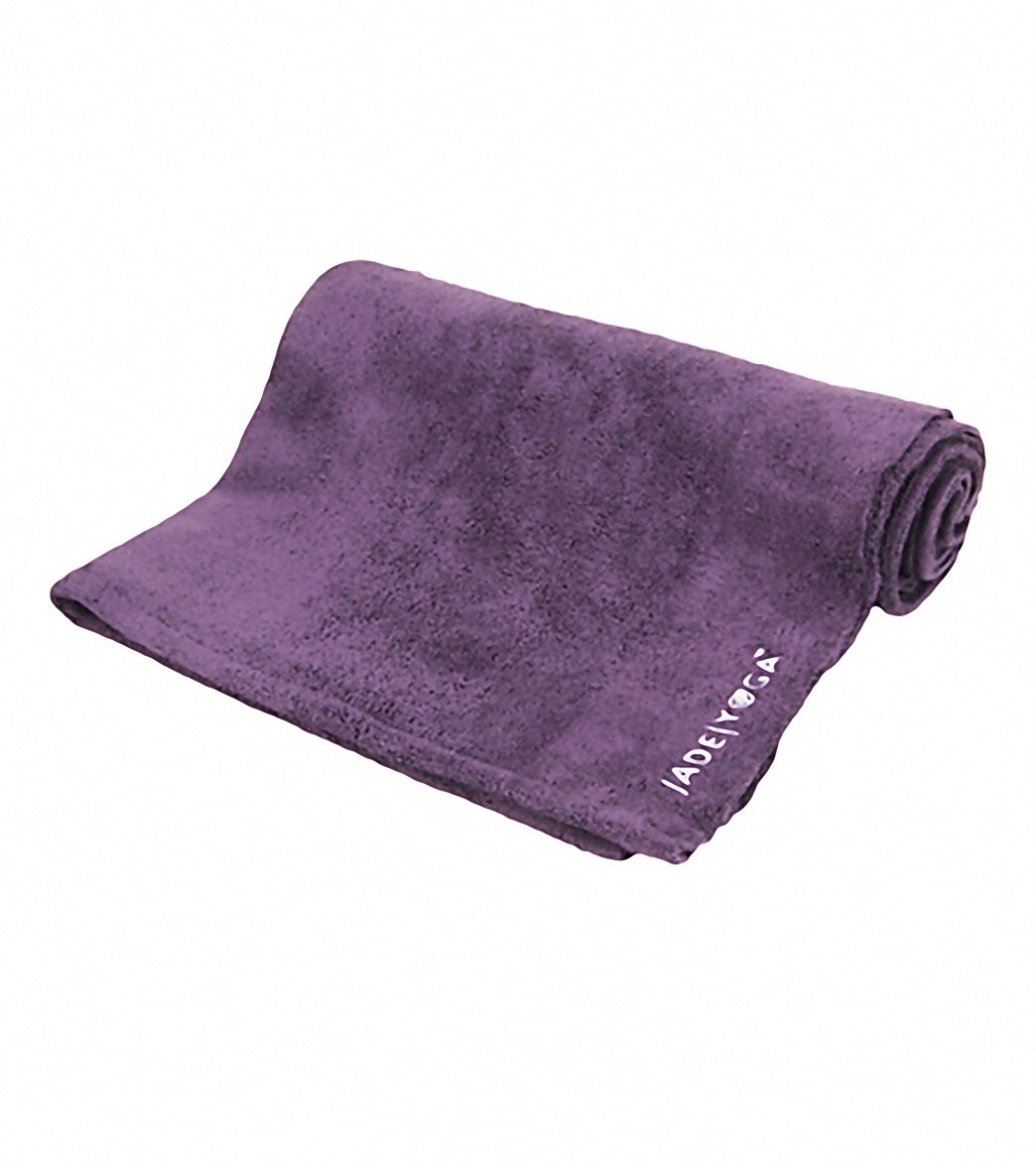 Jade Yoga Mat Towel - Purple – Soulcielite