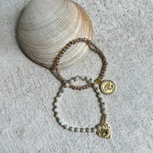 Load image into Gallery viewer, See No Evil Beaded Bracelets with Charm 
