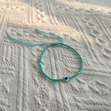 Load image into Gallery viewer, See No Evil Dainty Miyuki String Beaded Bracelets by Yoga Republik
