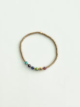 Load image into Gallery viewer, See No Evil Chakra Evil Eyes Bracelets by Yoga Republik
