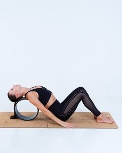 Alo Yoga SMALL Seamless High-Waist 7/8 Open Air Legging - Black