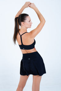 Alo Yoga SMALL Grand Slam Tennis Skirt - Black