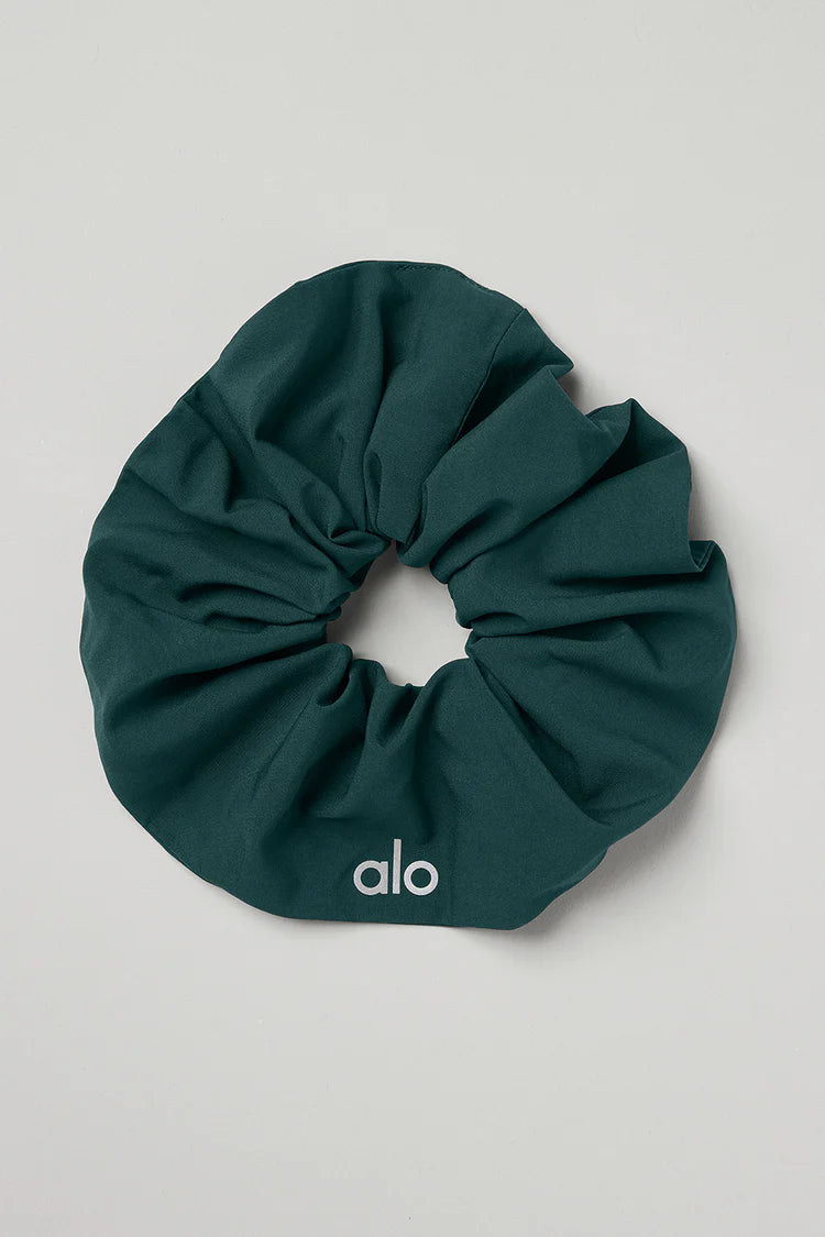 Alo Yoga Oversized Scrunchie - Midnight Green