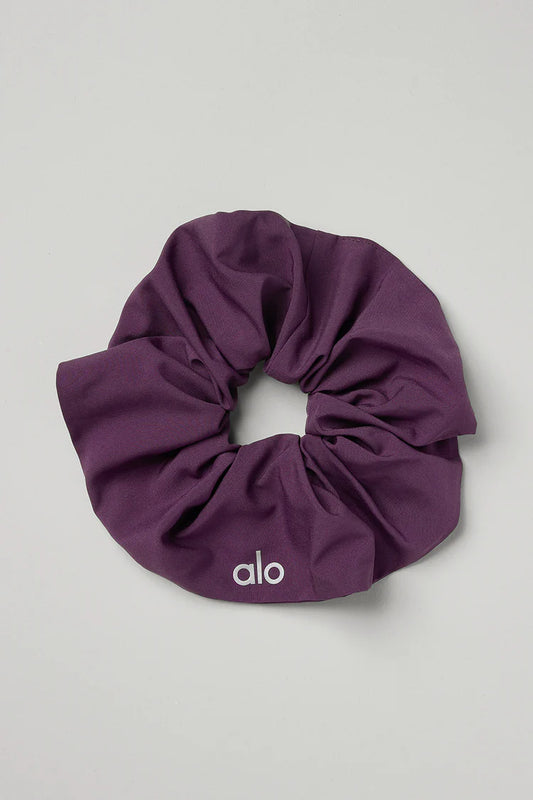 Alo Yoga Oversized Scrunchie - Dark Plum