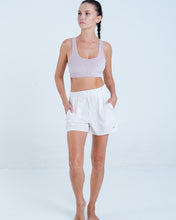 Load image into Gallery viewer, Alo Yoga SMALL Accolade Sweat Short - White
