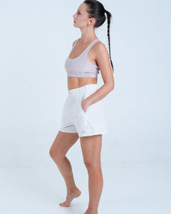 Alo Yoga SMALL Accolade Sweat Short - White