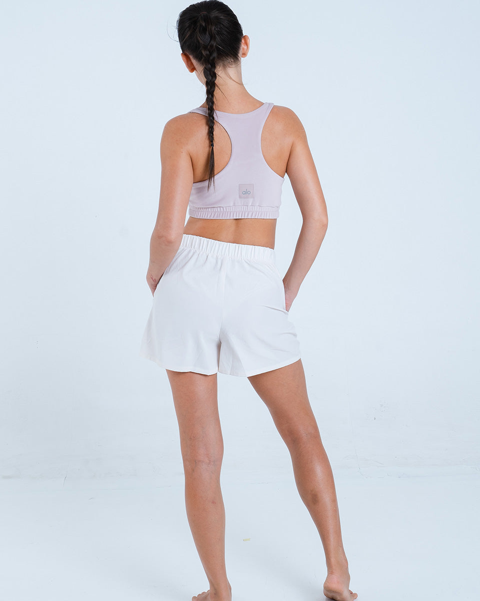 Alo Yoga XS Accolade Sweat Short - White