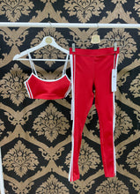 Load image into Gallery viewer, Alo Yoga SMALL Airlift High-Waist 7/8 Car Club Legging - Classic Red
