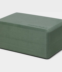 Manduka Recycled Foam Yoga Block - Sage