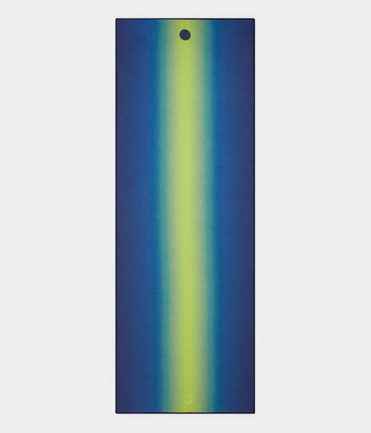Manduka Yogitoes® 71" Yoga Mat Towel - Emerald Array