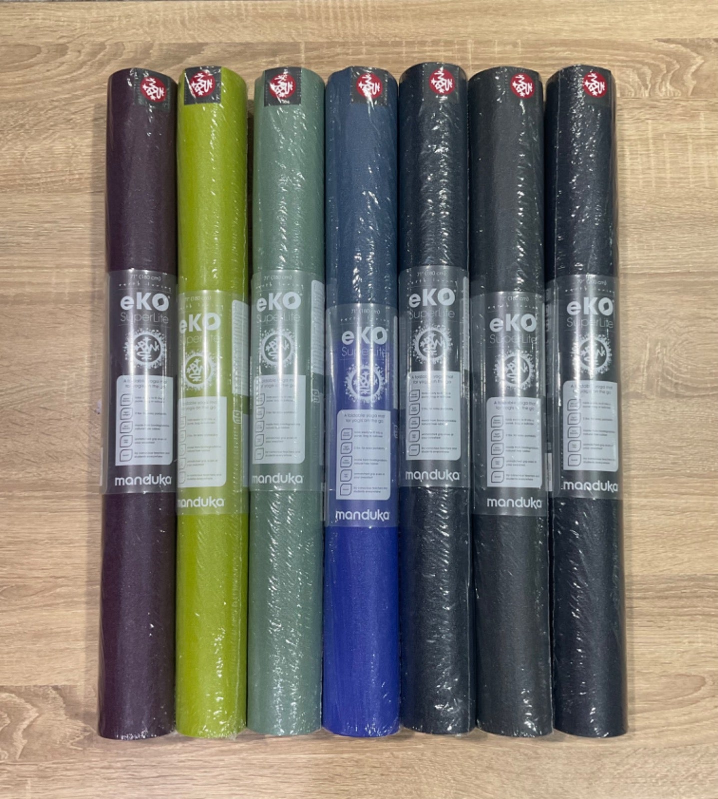 Manduka Eko Superlite 71 Travel Yoga Mat 1.5mm Midnight