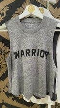 Load and play video in Gallery viewer, Spiritual Gangster SMALL Warrior Crop Tank - Heather Grey
