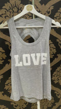 Load and play video in Gallery viewer, Spiritual Gangster XS Love Riley Namaste Dry Tank - Heather Grey
