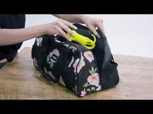 Load and play video in Gallery viewer, Vooray Burner Gym Duffel - Forest Zebra

