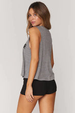 Load image into Gallery viewer, Spiritual Gangster SMALL Warrior Crop Tank - Heather Grey
