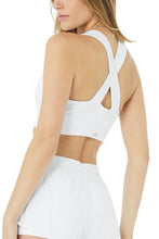 Load image into Gallery viewer, Alo Yoga SMALL Emulate Bra - White
