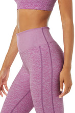 Load image into Gallery viewer, Alo Yoga XS Alosoft Lounge Legging - Electric Violet Heather
