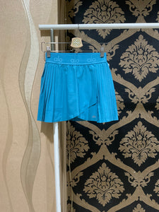 Alo Yoga XS Aces Tennis Skirt - Blue Splash