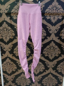 Alo Yoga SMALL High-Waist Alosoft Goddess Legging - Parisian Pink Heather
