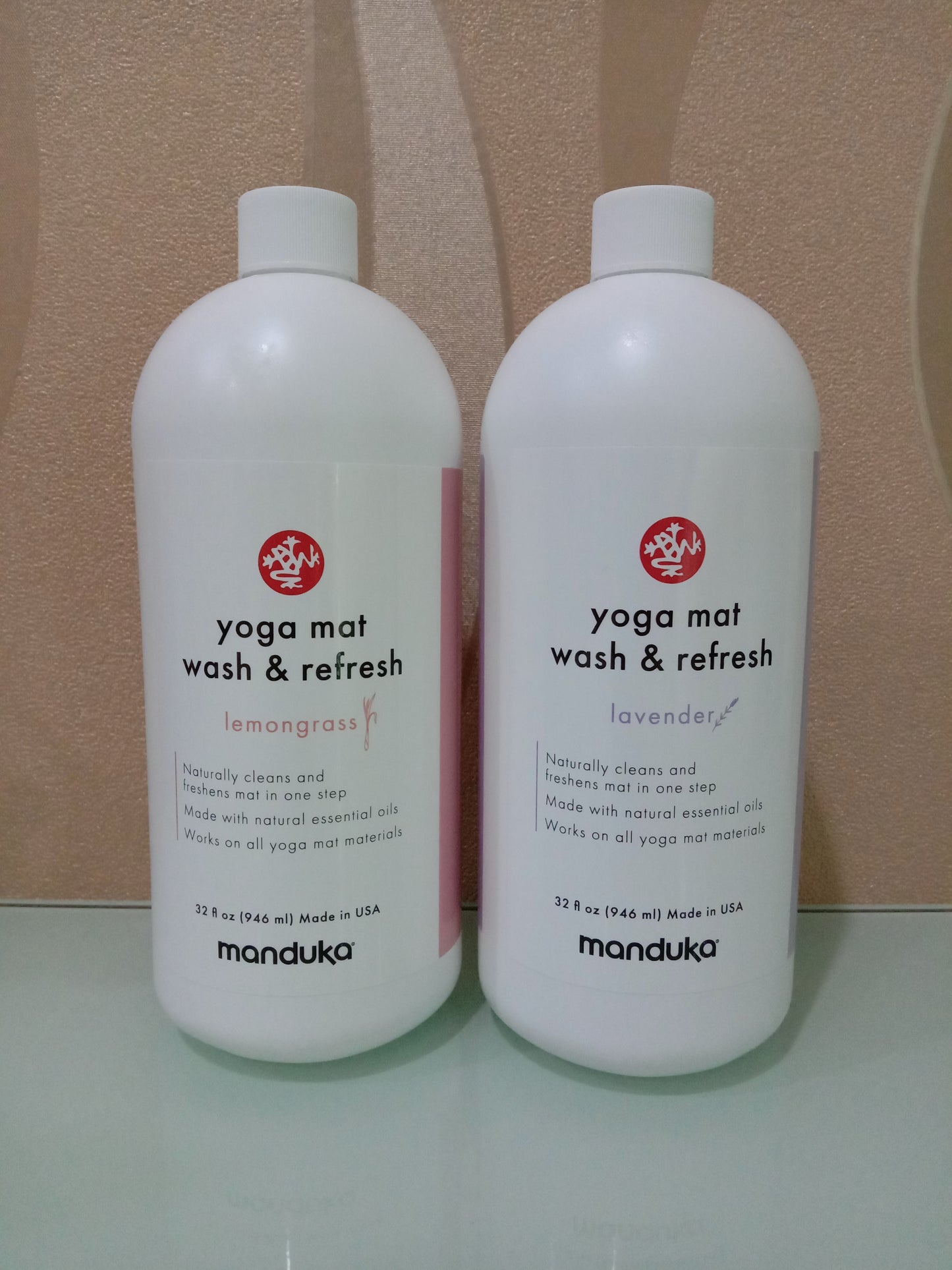 Manduka Yoga Mat Wash And Refresh 32 oz - Lemongrass
