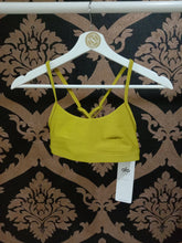 Load image into Gallery viewer, Alo Yoga XS Airlift Intrigue Bra - Chartreuse
