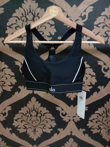 Alo Yoga SMALL Airlift Suit Up Bra - Black