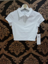 Load image into Gallery viewer, Alo Yoga XS Choice Polo - White
