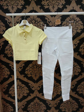 Load image into Gallery viewer, Alo Yoga SMALL Choice Polo - Buttercup
