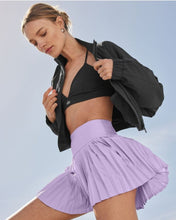 Load image into Gallery viewer, Alo Yoga SMALL Grand Slam Tennis Skirt - Violet Skies
