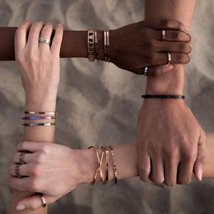 MantraBand Bracelet Silver - Infinite Love