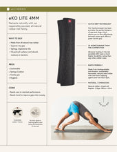 Load image into Gallery viewer, Manduka Eko® Lite Yoga Mat 4mm - Leaf Green

