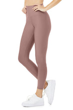 Load image into Gallery viewer, Alo Yoga SMALL 7/8 High-Waist Airlift Legging - Woodrose
