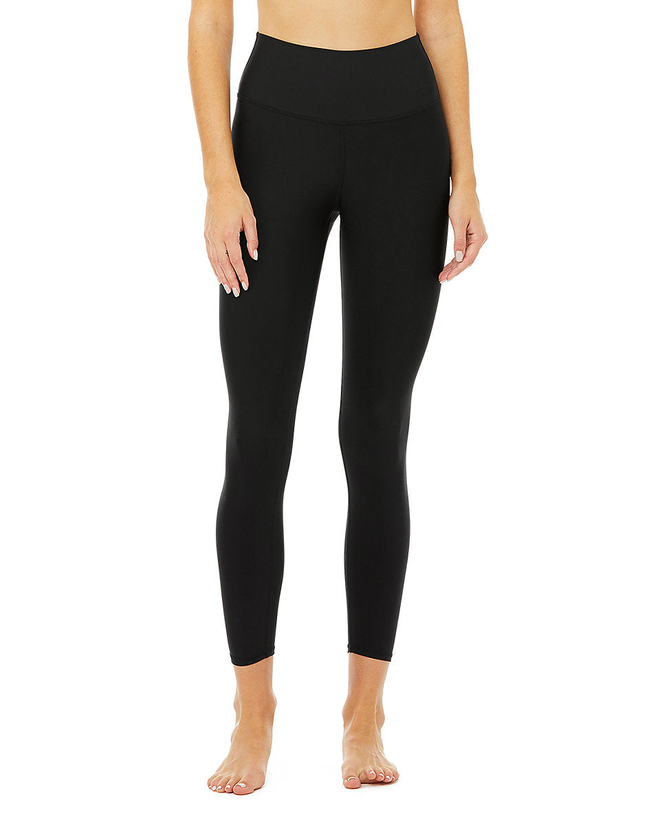 Alo Yoga XXS 7/8 High-Waist Airlift Legging - Black – Soulcielite