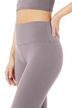 Load image into Gallery viewer, Alo Yoga SMALL 7/8 High-Waist Airbrush Legging - Purple Dusk
