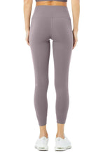 Load image into Gallery viewer, Alo Yoga SMALL 7/8 High-Waist Airbrush Legging - Purple Dusk
