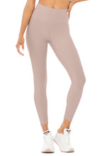 Load image into Gallery viewer, Alo Yoga XXS 7/8 High-Waist Airlift Legging - Dusty Pink
