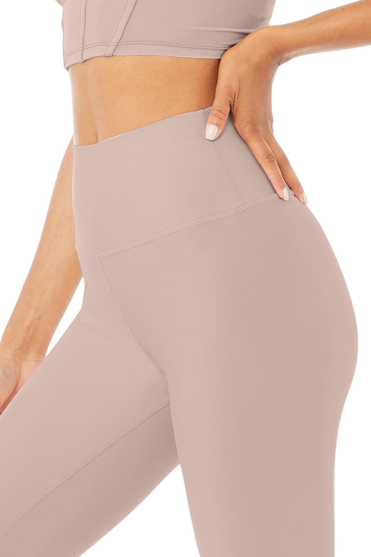 Alo Yoga SMALL 7/8 High-Waist Airlift Legging - Dusty Pink