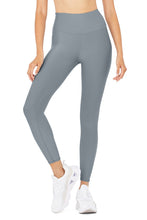 Load image into Gallery viewer, Alo Yoga SMALL 7/8 High-Waist Airlift Legging - Steel Blue
