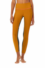 Load image into Gallery viewer, Alo Yoga XXS 7/8 High-Waist Element Legging - Bronzed/Anthracite
