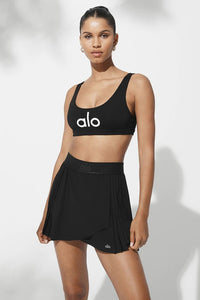 Alo Yoga XS Aces Tennis Skirt - Black