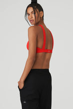 Load image into Gallery viewer, Alo Yoga XS Airbrush Destination Bra - Red Hot Summer
