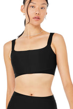 Load image into Gallery viewer, Alo Yoga SMALL Airlift Corset Bra - Black
