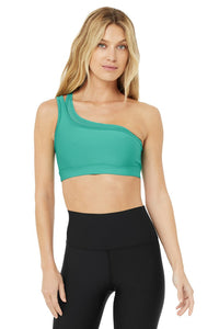 Alo Yoga XS Airlift Excite Bra - Ocean Teal