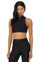Load image into Gallery viewer, Alo Yoga SMALL Airlift Fuse Bra Tank - Black
