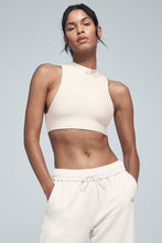 Load image into Gallery viewer, Alo Yoga SMALL Airlift Fuse Bra Tank - Ivory
