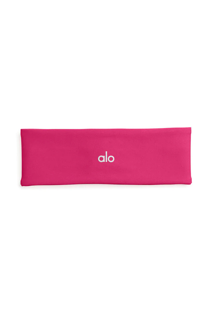 Alo Yoga Airlift Headband - Magenta Crush