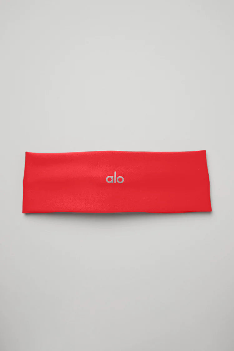 Alo Yoga Airlift Headband - Red Hot Summer
