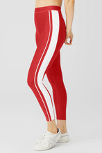 Load image into Gallery viewer, Alo Yoga XS Airlift High-Waist 7/8 Car Club Legging - Classic Red
