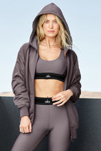 Load image into Gallery viewer, Alo Yoga XXS Airlift High-Waist Suit Up Legging - Purple Dusk
