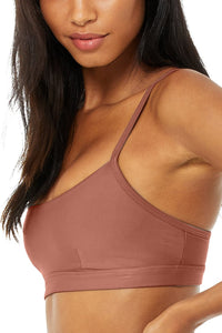 Alo Yoga SMALL Airlift Intrigue Bra - Chesnut